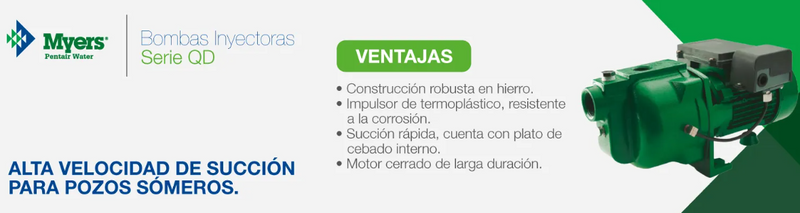 BOMBA JET TCCV SERIE QD MYERS PENTAIR