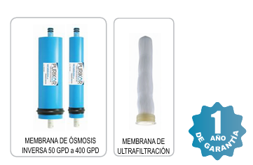 ALTAMIRA MODELO PURIKOR MEMBRANAS ÓSMOSIS INVERSA  RESIDENCIAL