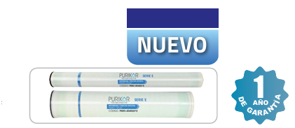 ALTAMIRA MODELO PURIKOR MEMBRANAS PARA SISTEMAS DE ÓSMOSIS INVERSA