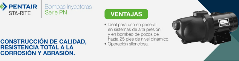 BOMBA JET STA-RITE TERMOPLASTICO 0.75HP