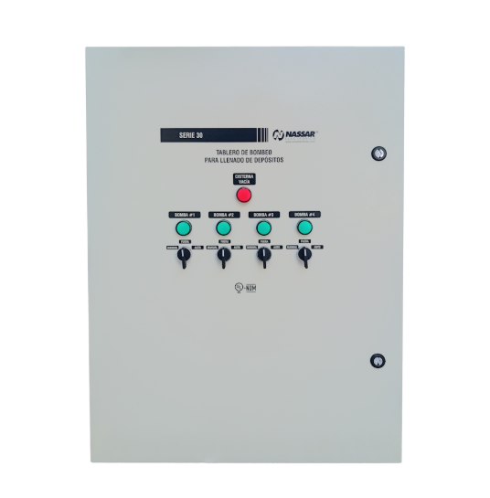 NASSAR Tableros de Bombeo para Tinaco Cisterna – Serie 30