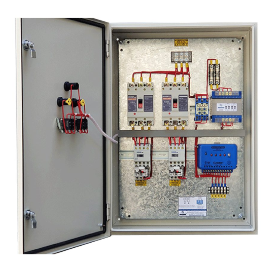 NASSAR Tablero de Bombeo para Hidroneumático con Manómetro Digital – Serie 10L
