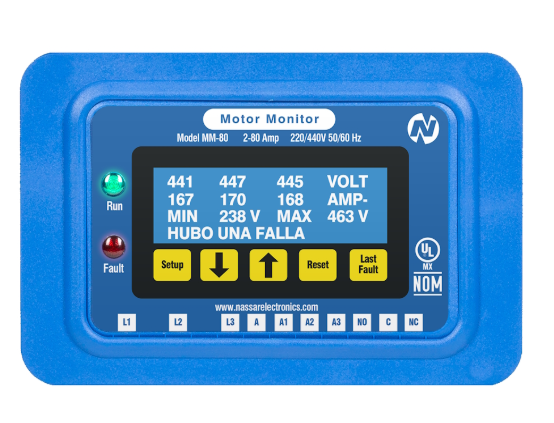 NASSAR Arrancador con Motor-Monitor | Serie AM