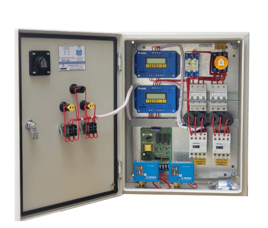 NASSAR Tablero de Bombeo para Hidroneumático con Manómetro Digital – Serie 10L